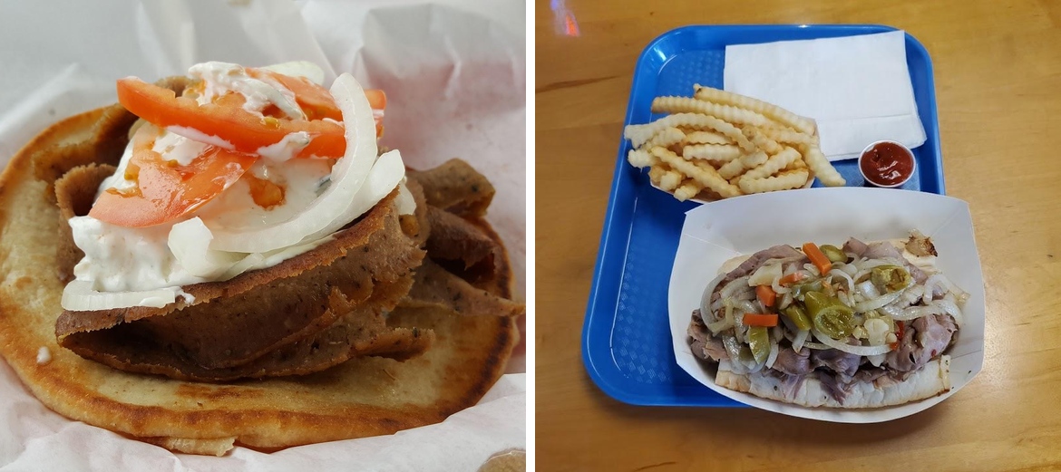 Greek Corner Gyros Menu