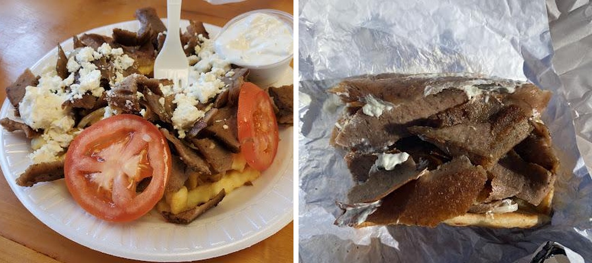Greek Corner Gyros Menu