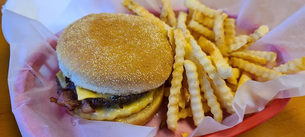 Bacon Cheese Burger Combo